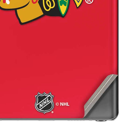 NHL Chicago Blackhawks Solid Background Galaxy Note20 5G Skin