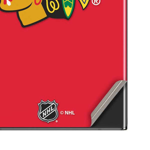 NHL Chicago Blackhawks Solid Background Galaxy Note20 Ultra 5G Skin