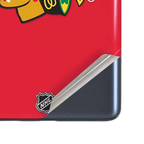 NHL Chicago Blackhawks Solid Background Galaxy S20 Fan Edition Skin