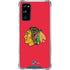 NHL Chicago Blackhawks Solid Background Galaxy S20 FE Clear Case