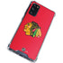 NHL Chicago Blackhawks Solid Background Galaxy S20 FE Clear Case