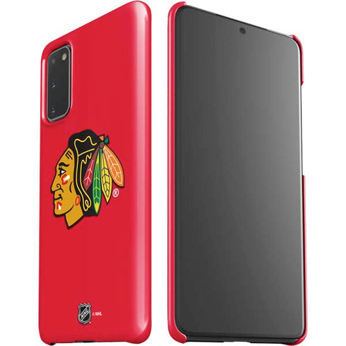 NHL Chicago Blackhawks Solid Background Galaxy S20 Lite Case