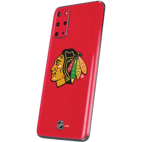 NHL Chicago Blackhawks Solid Background Galaxy S20 Plus Skin
