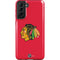 NHL Chicago Blackhawks Solid Background Galaxy S21 FE Pro Case