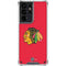 NHL Chicago Blackhawks Solid Background Galaxy S21 Ultra 5G Clear Case