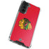 NHL Chicago Blackhawks Solid Background Galaxy S22 Plus Clear Case