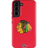 NHL Chicago Blackhawks Solid Background Galaxy S22 Pro Case