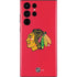 NHL Chicago Blackhawks Solid Background Galaxy S22 Ultra Skin