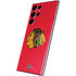 NHL Chicago Blackhawks Solid Background Galaxy S22 Ultra Skin