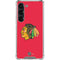 NHL Chicago Blackhawks Solid Background Galaxy S23 Clear Case