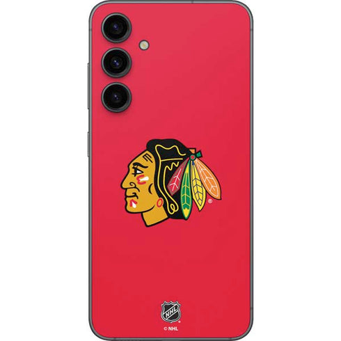 NHL Chicago Blackhawks Solid Background Galaxy S23 FE Skin