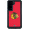 NHL Chicago Blackhawks Solid Background Galaxy S23 Waterproof Case