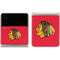 NHL Chicago Blackhawks Solid Background Galaxy Z Flip3 5G Skin