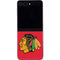 NHL Chicago Blackhawks Solid Background Galaxy Z Flip5 5G Skin