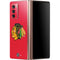 NHL Chicago Blackhawks Solid Background Galaxy Z Fold2 5G Skin