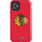 NHL Chicago Blackhawks Solid Background iPhone 11 Impact Case