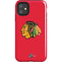 NHL Chicago Blackhawks Solid Background iPhone 11 Impact Case