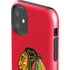 NHL Chicago Blackhawks Solid Background iPhone 11 Impact Case
