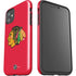 NHL Chicago Blackhawks Solid Background iPhone 11 Impact Case