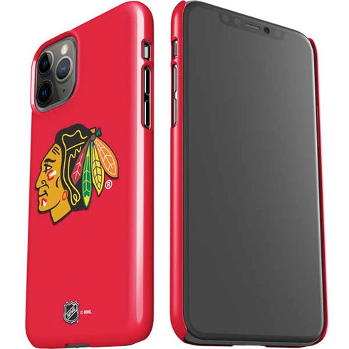 NHL Chicago Blackhawks Solid Background iPhone 11 Pro Lite Case