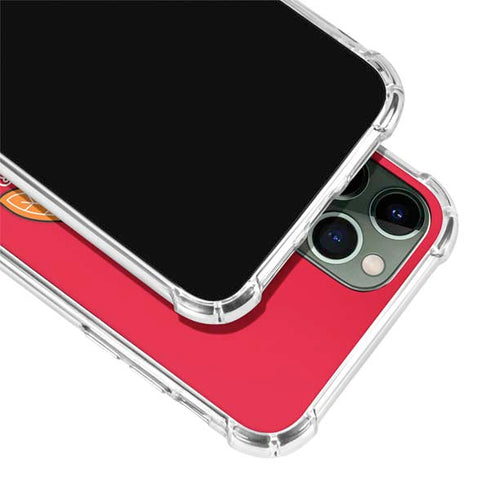 NHL Chicago Blackhawks Solid Background iPhone 11 Pro Max Clear Case