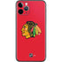 NHL Chicago Blackhawks Solid Background iPhone 11 Pro Skin