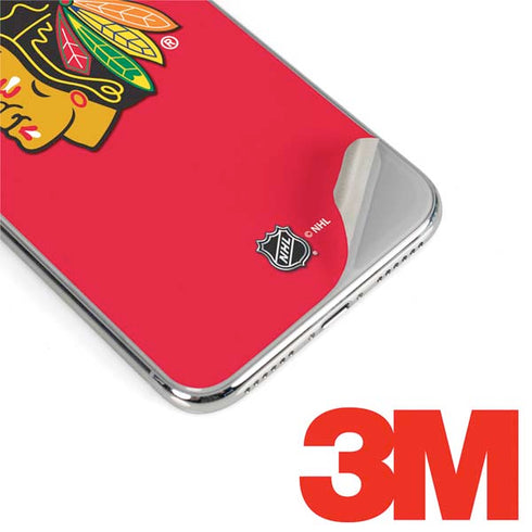 NHL Chicago Blackhawks Solid Background iPhone 11 Pro Skin