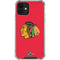 NHL Chicago Blackhawks Solid Background iPhone 12 Mini Clear Case