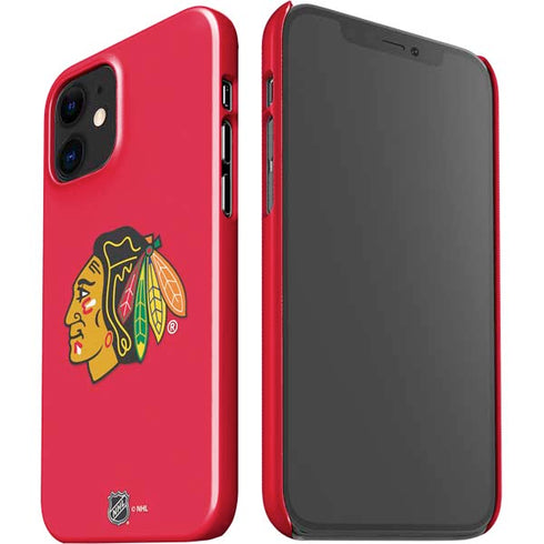 NHL Chicago Blackhawks Solid Background iPhone 12 Mini Lite Case