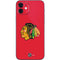 NHL Chicago Blackhawks Solid Background iPhone 12 Mini Skin