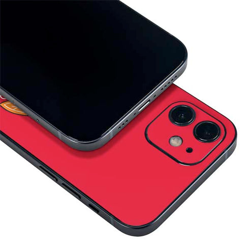 NHL Chicago Blackhawks Solid Background iPhone 12 Mini Skin