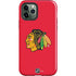 NHL Chicago Blackhawks Solid Background iPhone 12 Pro Impact Case