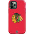 NHL Chicago Blackhawks Solid Background iPhone 12 Pro Max Impact Case