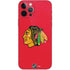 NHL Chicago Blackhawks Solid Background iPhone 12 Pro Skin