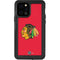 NHL Chicago Blackhawks Solid Background iPhone 12 Pro Waterproof Case