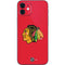 NHL Chicago Blackhawks Solid Background iPhone 12 Skin