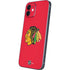 NHL Chicago Blackhawks Solid Background iPhone 12 Skin