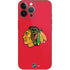 NHL Chicago Blackhawks Solid Background iPhone 13 Pro Max Skin