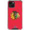 NHL Chicago Blackhawks Solid Background iPhone 14 Clear Case