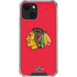 NHL Chicago Blackhawks Solid Background iPhone 14 Clear Case