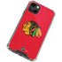 NHL Chicago Blackhawks Solid Background iPhone 14 Plus Clear Case