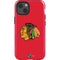 NHL Chicago Blackhawks Solid Background iPhone 14 Impact Case