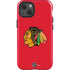 NHL Chicago Blackhawks Solid Background iPhone 15 Impact Case