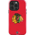 NHL Chicago Blackhawks Solid Background iPhone 15 Pro Impact Case