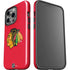NHL Chicago Blackhawks Solid Background iPhone 15 Pro Impact Case
