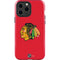 NHL Chicago Blackhawks Solid Background iPhone 15 Pro Max Impact Case
