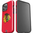 NHL Chicago Blackhawks Solid Background iPhone 15 Pro Max Impact Case