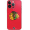 NHL Chicago Blackhawks Solid Background iPhone 14 Pro Skin