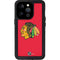 NHL Chicago Blackhawks Solid Background iPhone 14 Pro Waterproof Case