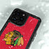 NHL Chicago Blackhawks Solid Background iPhone 14 Pro Waterproof Case